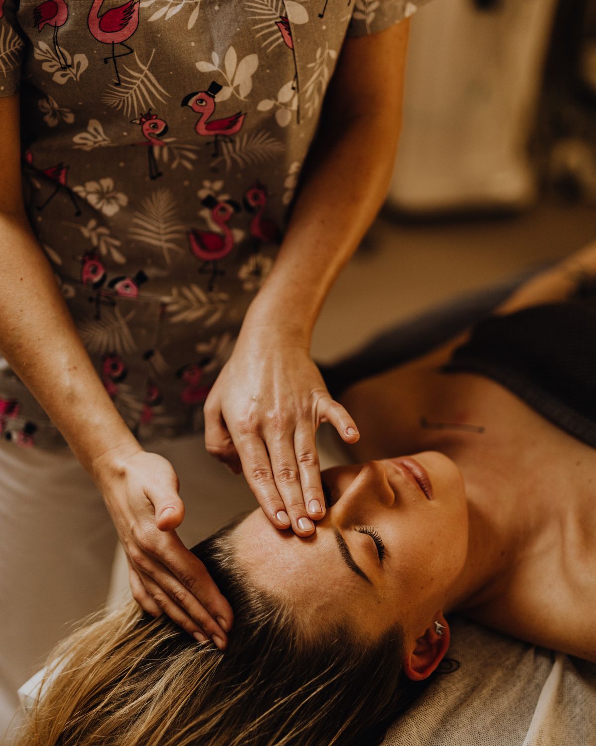 Soin Head Spa apaisant
